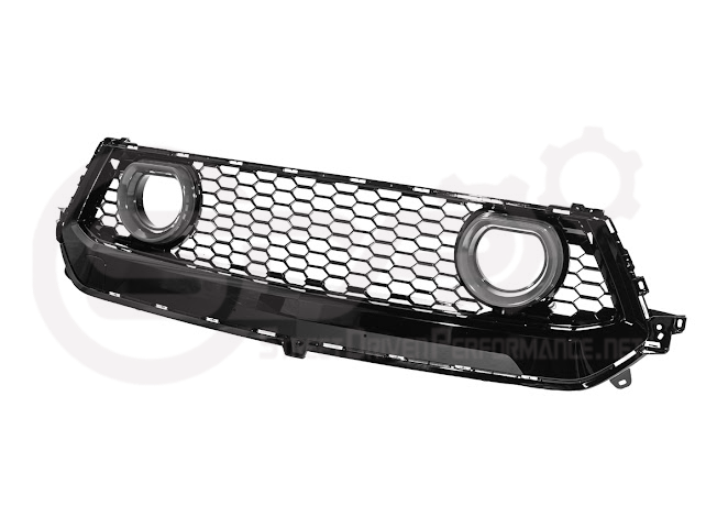 2024-UP FORD MUSTANG ECOBOOST & GT | GTV STYLE FRONT UPPER GRILLE LED AIR INTAKES