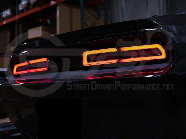 2008-2014 Dodge Challenger | Facelift Sequential Signal LED Smoke Rear Taillights Pair