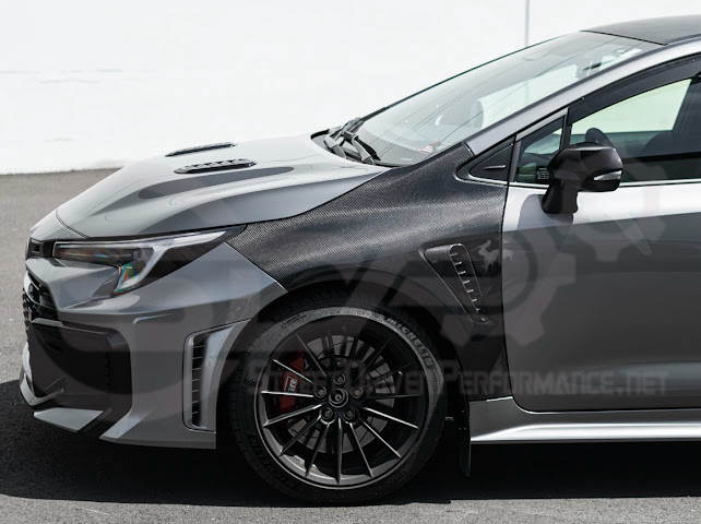 2023-UP GR COROLLA | FACTORY STYLE CARBON FIBER FRONT SIDE FENDERS WITH VENTS (PAIR)