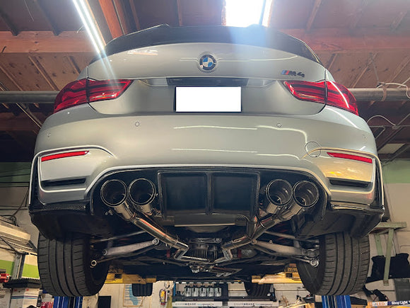 2014-2019 BMW F80 M3 F82 F83 M4 RESONATED MID PIPE EXHAUST