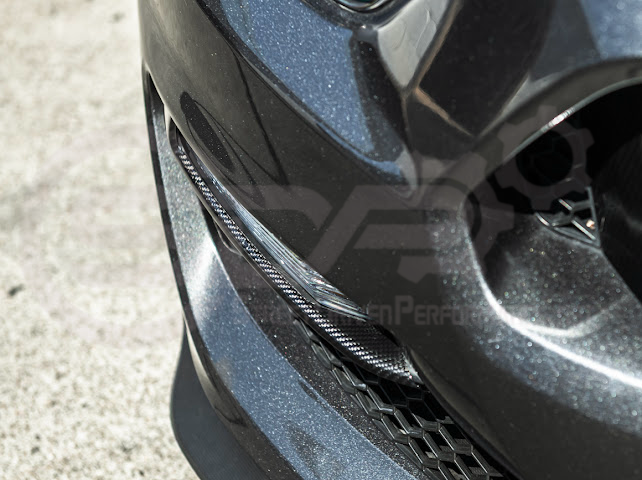 2015-2020 FORD MUSTANG SHELBY GT350 | FRONT FOG LIGHT EYEBROW TRIM COVER