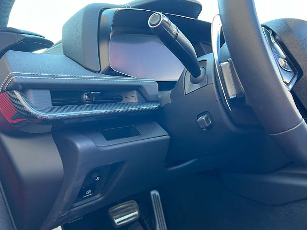 2020+ CHEVROLET CORVETTE C8 CARBON FIBER INTERIOR OVERLAY DASH TRIM