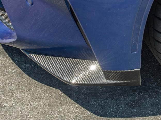 2021-UP BMW G82 / G83 M4 | M-PERFORMANCE STYLE CARBON FIBER FRONT SIDE LIP SPLITTER GROUND EFFECTS