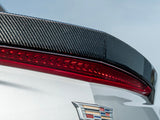 2016 - 2019 Cadillac ATS-V Sedan Carbon Fiber SDP Style Rear Trunk Lid Spoiler