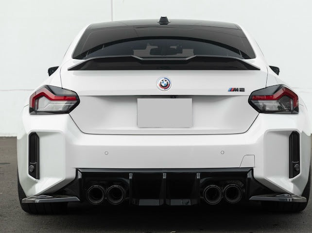 2023-Up BMW G87 M2 | M-Performance Style Carbon Fiber Rear Trunk Spoiler Wing
