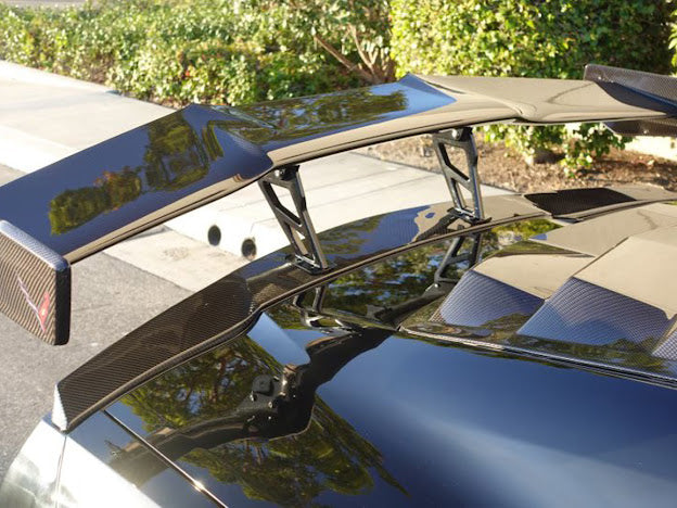 *BLEMISHED-DISCOUNTED* 2019 CHEVROLET CORVETTE C7 ZR1 CARBON FIBER REAR LID BASE SPOILER / WING