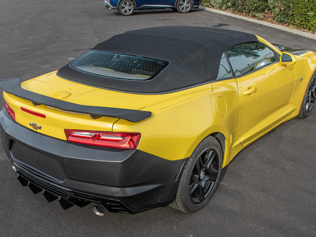 2016-Up 6th Gen Camaro - "ZL1 Performance Package" Rear Trunk Wing Wickerbill Spoiler - for all models