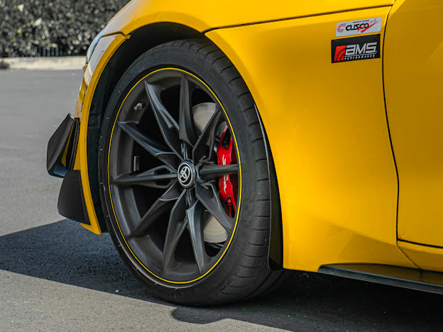 2020-Up Toyota MK5 GR Supra A90 A91 | Extended Style Mud Flaps Rock Splash Guards (Pair)