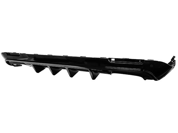 2015-UP DODGE CHALLENGER | SRT TRACK PACKAGE GLOSS BLACK REAR DIFFUSER