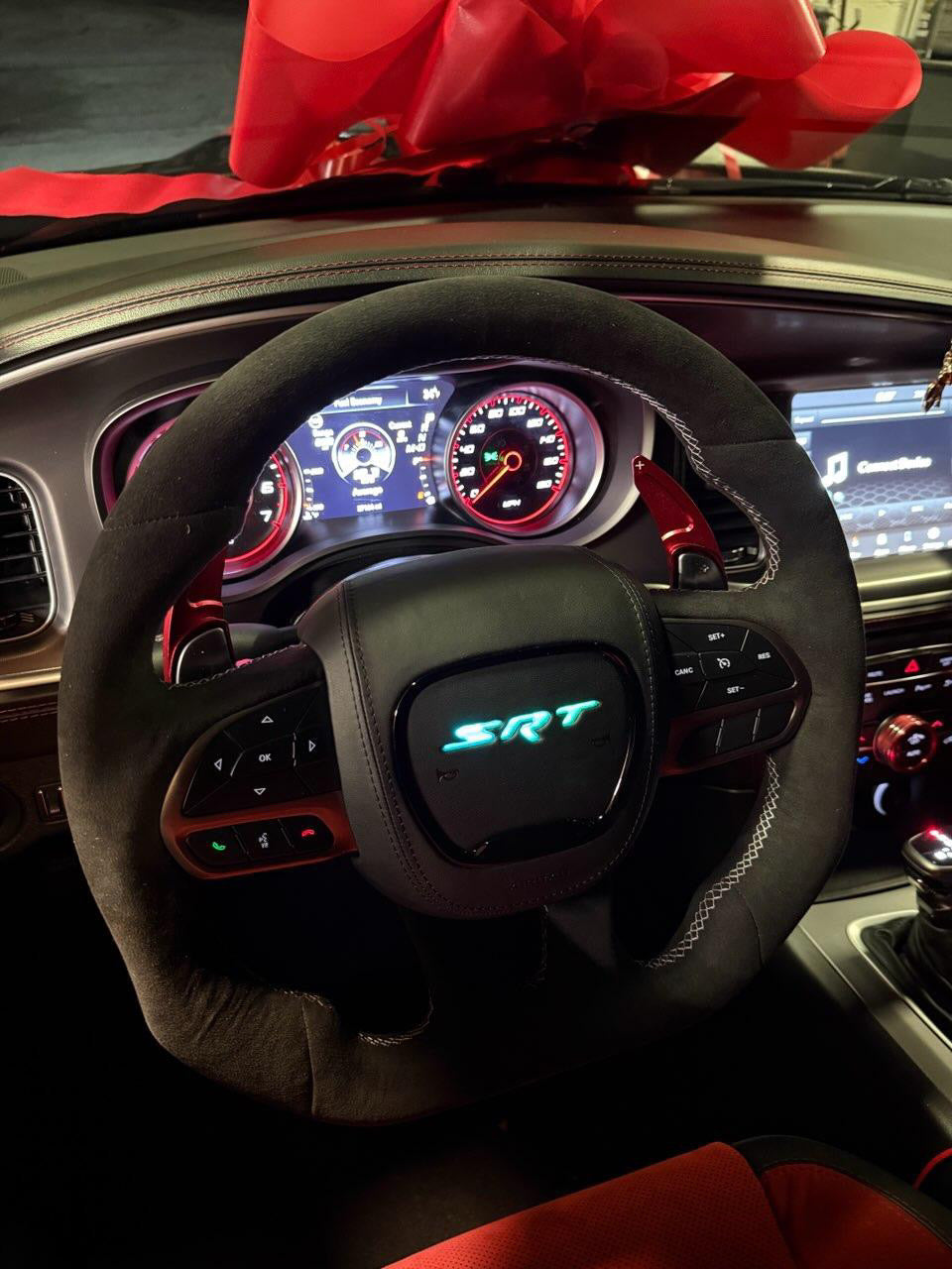2015-2024+ MOPAR Dodge / Jeep - Custom Steering Wheel Cover with LED (IN STOCK READY TO SHIP)