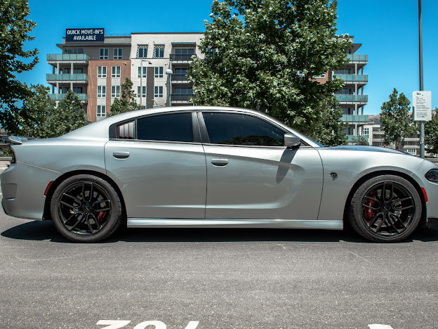 2015-UP DODGE CHARGER SRT PERFORMANCE FRONT SPLITTER (4pc)
