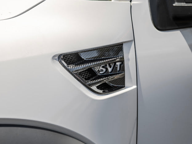 2009-2014 Ford F-150 Raptor SVT | SDP Package Carbon Fiber Side Fender Vents Trim Replacement (Pair)