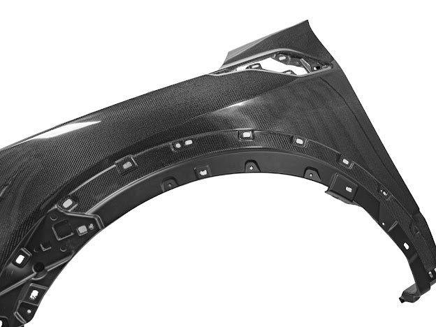 2021-UP F-150 RAPTOR | FACTORY STYLE CARBON FIBER SIDE FENDERS & VENTS REPLACEMENT