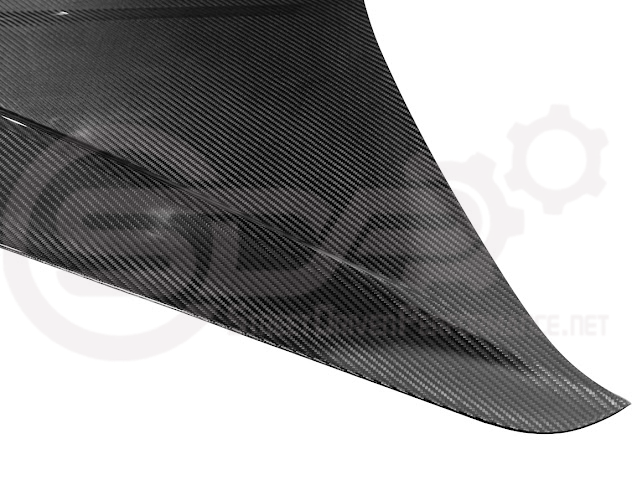 2020-PRESENT CHEVROLET CORVETTE C8 | SDP PERFORMANCE TRACK STYLE DOUBLE SIDED DRY CARBON FIBER FRONT HOOD