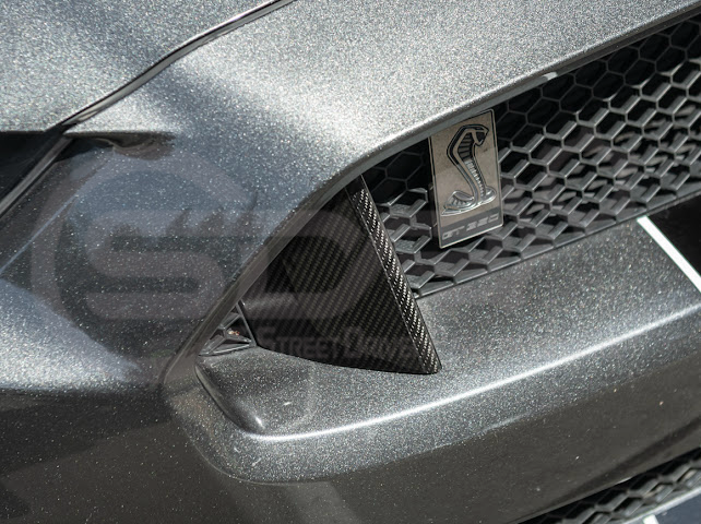 2015-2020 FORD MUSTANG SHELBY GT350 | FRONT UPPER GRILLE INSERTS PAIR