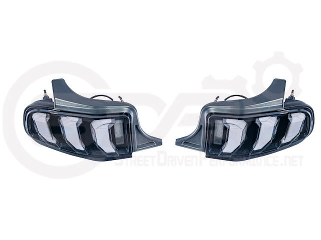 2010-2014 FORD MUSTANG S197 | S550 EURO STYLE SEQUENTIAL SIGNAL LED REAR TAILLIGHTS PAIR