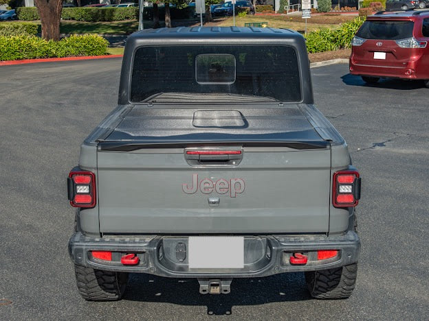 2020-Up Jeep Gladiator SDP Performance Matte Black Rear Tailgate Lid Spoiler