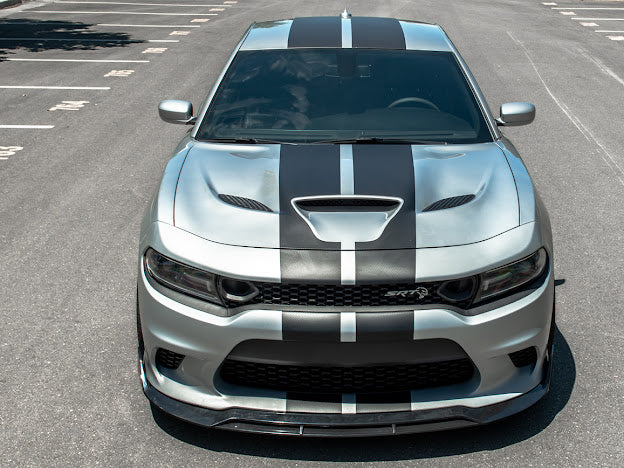 2015-UP DODGE CHARGER SRT PERFORMANCE FRONT SPLITTER (4pc)
