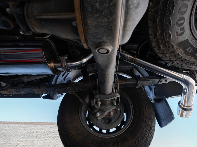 2016-2023 Toyota Tacoma V6 | T304 Stainless Steel Full Cat Back Exhaust System Kit