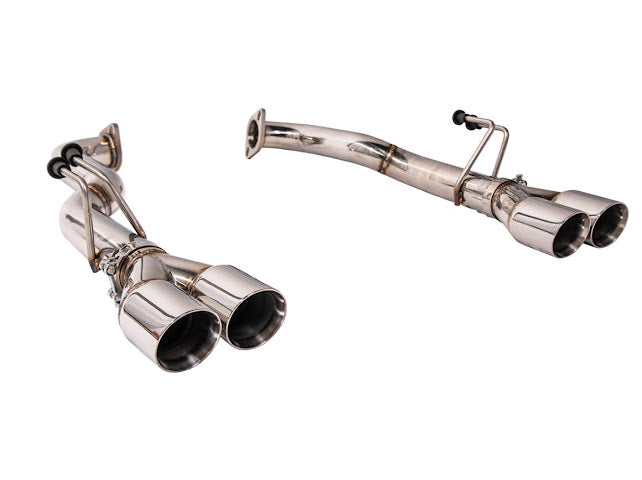 2008-2009 Pontiac G8 | T-304 Steel Muffler Delete Axle Back 3" Quad Tips Exhaust