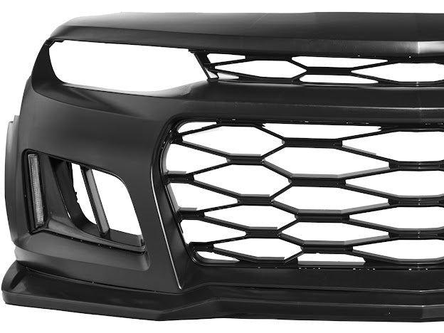 2016-2018 CAMARO LT LS RS SS | ZL1 CONVERSION FRONT BUMPER KIT WITH DRL LIGHT