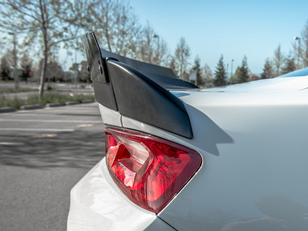 2016-2018 6th Gen Camaro - "Type 1 Track Package" Rear Trunk Spoiler with Extended Wickerbill - for all models