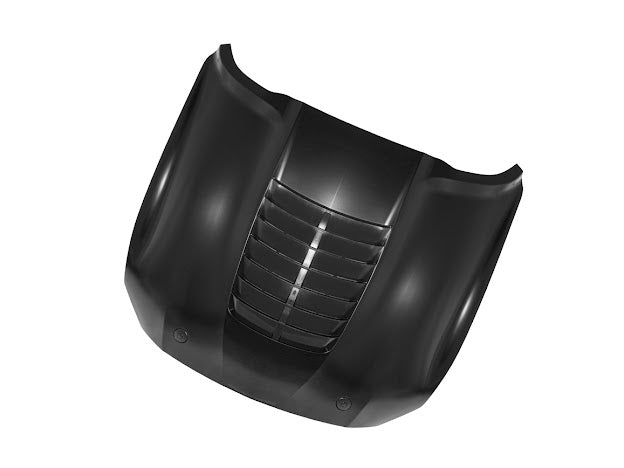 2015-23 FORD MUSTANG S550 | GT500 STYLE FRONT AIR VENTED HOOD