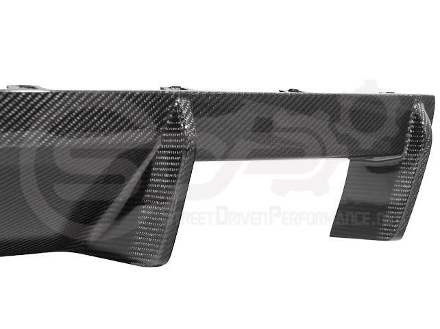 2023-UP BMW G87 M2 | M-SPORT PERFORMANCE V2 STYLE CARBON FIBER REAR BUMPER DIFFUSER