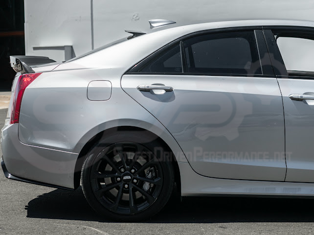 2013-2018 Cadillac ATS ATS-V Sedan Carbon Fiber Rear Roof Top Window Spoiler