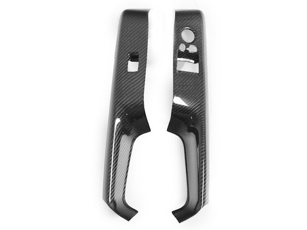 2020-Up Toyota GR Supra A90 | Factory Style DRY CARBON FIBER Side Door Window Switch Panel Cover
