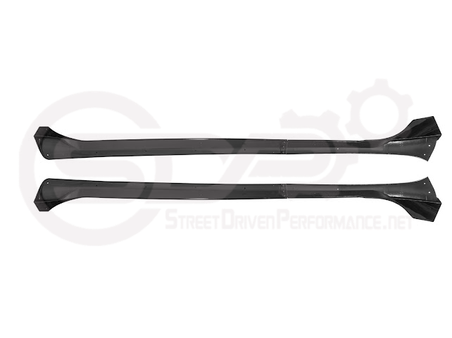 2025-UP TESLA MODEL Y | SDP TRACK STYLE SIDE SKIRTS ROCKER PANEL GROUND EFFECTS PAIR