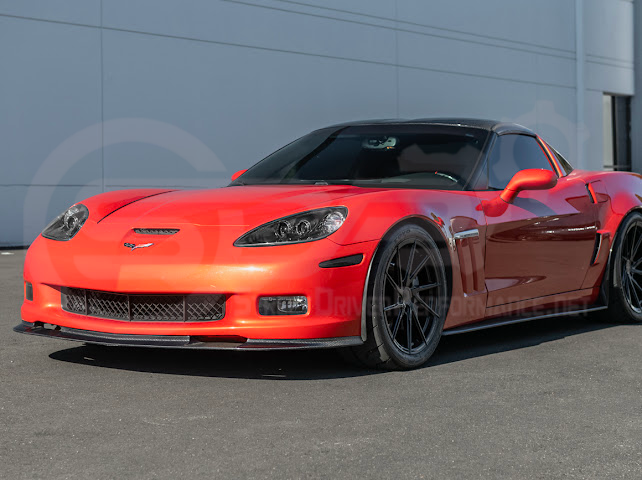 2005-2013 C6 Corvette - Grand Sport / Z06 / ZR1 - ZR1 Style Front Splitter/Lip Ground Effects