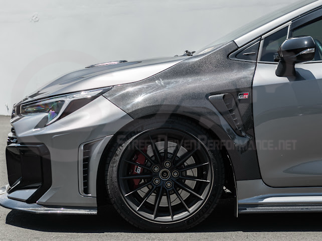 2025-UP TOYOTA GR COROLLA | GR STYLE 3 PIECE FRONT SPLITTER LIP GROUND EFFECTS