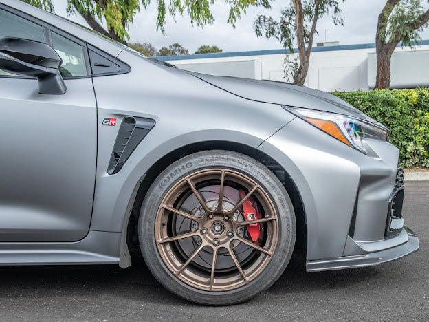 2023-UP TOYOTA GR COROLLA |GR STYLE FRONT LIP SPLITTER GROUND EFFECTS