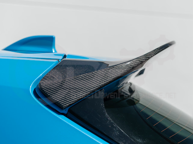 2019-UP TOYOTA GR COROLLA | JDM SDP PERFORMANCE STYLE CARBON FIBER REAR ROOF WING DUCKBILL SPOILER