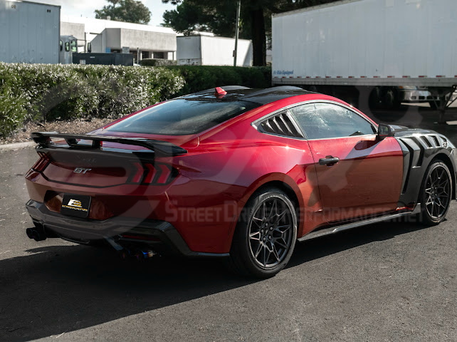 2015-Up Ford Mustang S550 & S650 Coupe | Factory Style Dry CARBON FIBER Tape-On Top Roof Panel Cover