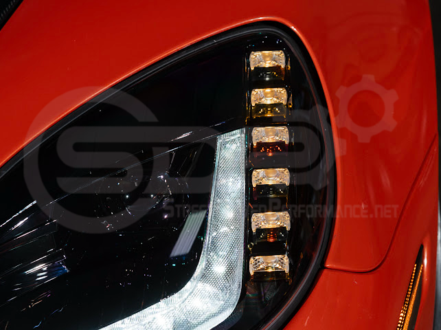 2005-2013 CHEVROLET CORVETTE C6 | C7 STYLE PROJECTOR LED SEQUENTIAL SIGNAL TURN HEADLIGHTS (PAIR)