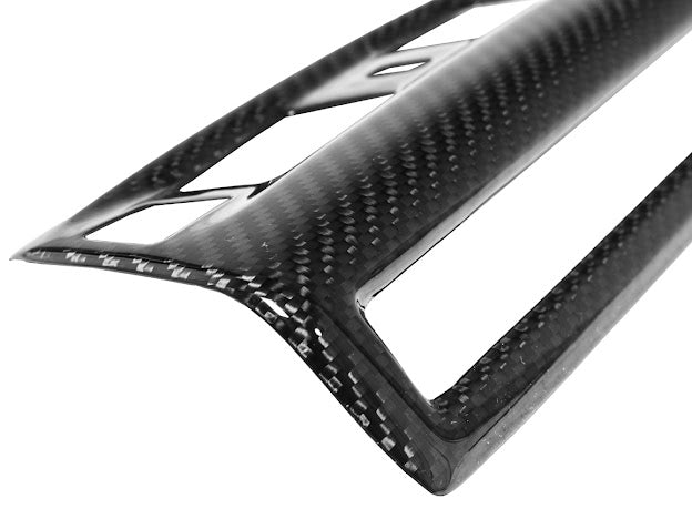 2020+ CHEVROLET CORVETTE C8 CARBON FIBER ROOF READING LIGHT CONTROL PANEL TRIM COVER