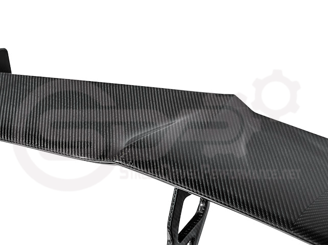 2014-2019 CHEVROLET CORVETTE C7  | EXTENDED REAR HIGH SPOILER WITH WING RISER