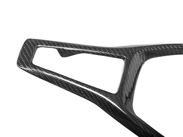 2016+ 6TH GEN CAMARO CARBON FIBER CENTER CONSOLE GEAR SHIFT PANEL COVER