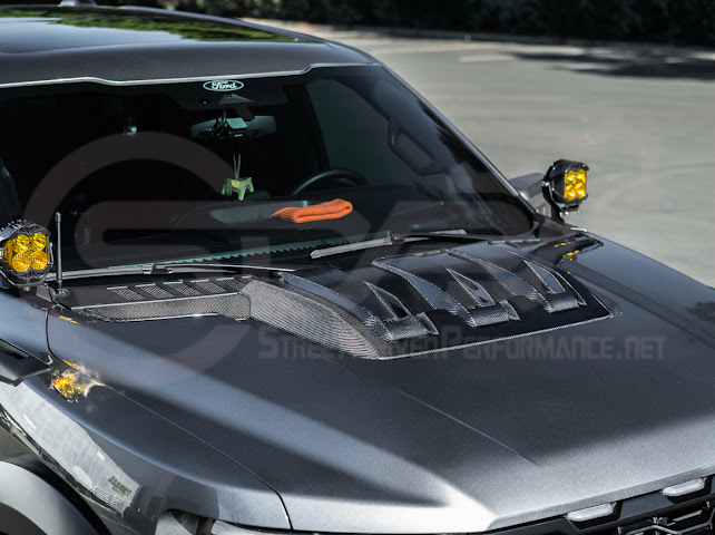 2021-UP FORD F-150 RAPTOR CARBON FIBER FRONT HOOD