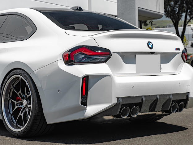 2023-UP BMW M2 | M-SPORT PERFORMANCE PACKAGE CARBON FIBER REAR BUMPER DIFFUSER