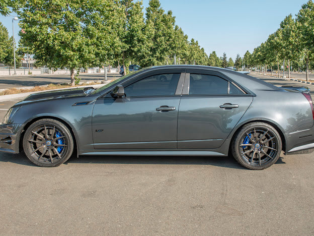 2009-14 CADILLAC CTS-V V2 |CARBON FIBER SPLASH GUARDS / MUD FLAPS