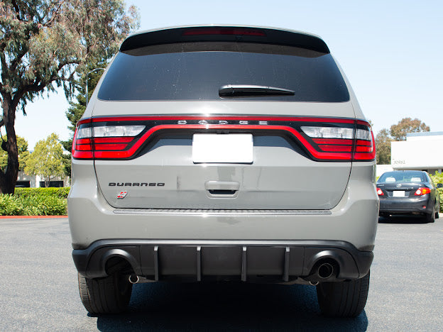 2014+DODGE DURANGO REAR BUMPER DUAL TIPS DIFFUSER