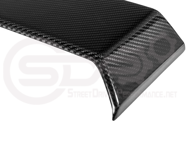 2024-Up Tesla Cybertruck | Interior DRY Carbon Fiber Rear Display Upper Cover