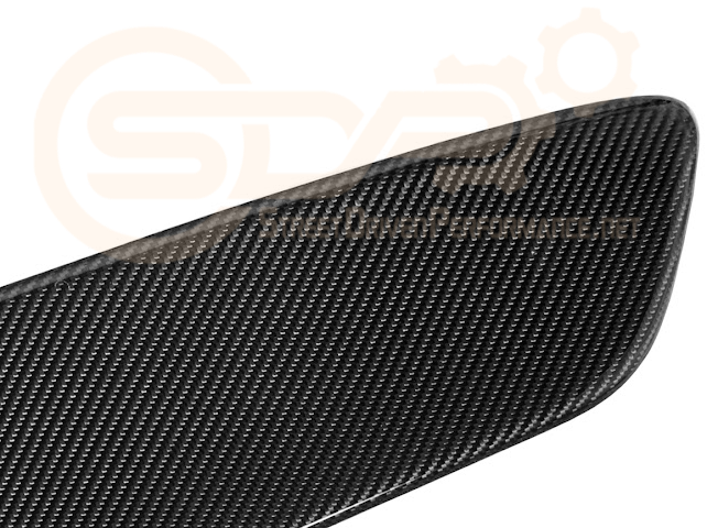2015-2023 FORD MUSTANG S550 |CARBON FIBER REAR SEAT DECORATIVE BOARD PANEL COVER