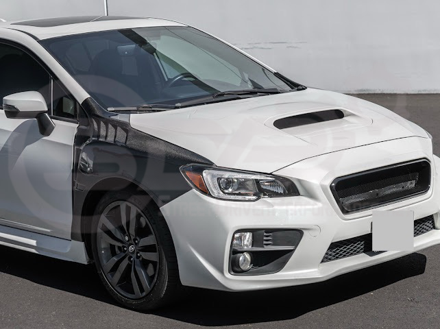 2015-2021 SUBARU WRX / STI | JDM STYLE CARBON FIBER SIDE VENTED FENDERS (PAIR)