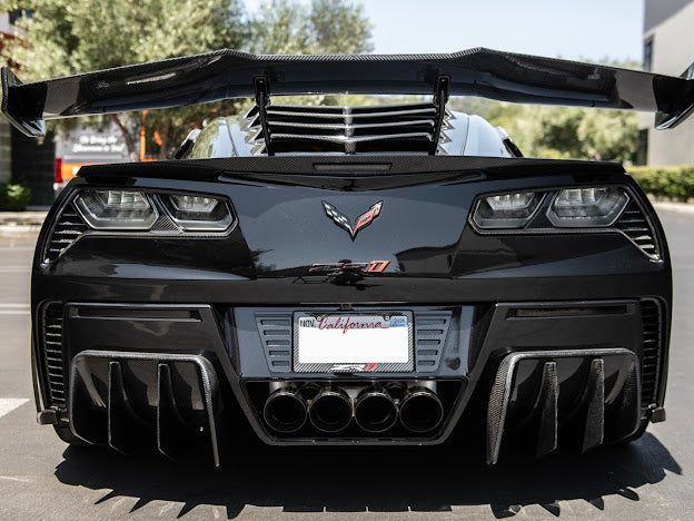 2019 CORVETTE C7 ZR1 CARBON FIBER REAR WING SPOILER