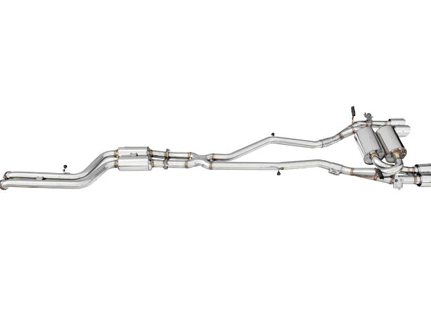 2014-2019 BMW F80 M3 & F82 / F83 M4 | MUFFLER AXLE BACK WITH RESONATED MID PIPE CAT BACK EXHAUST
