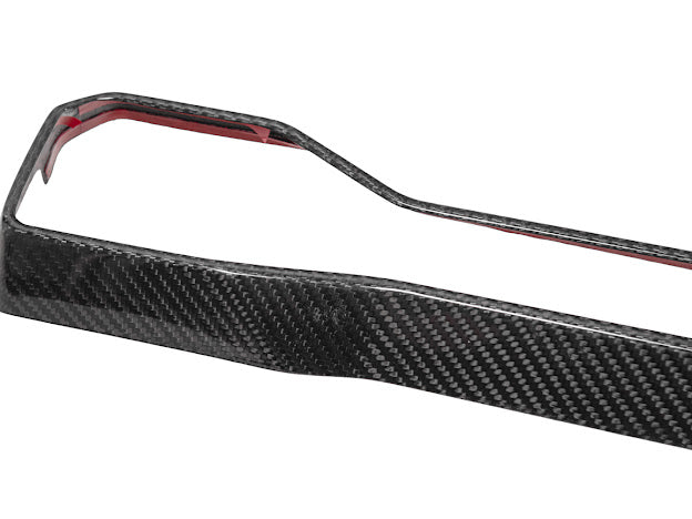 2024-UP FORD MUSTANG S650 | CARBON FIBER AC OUTLET COVER PANEL